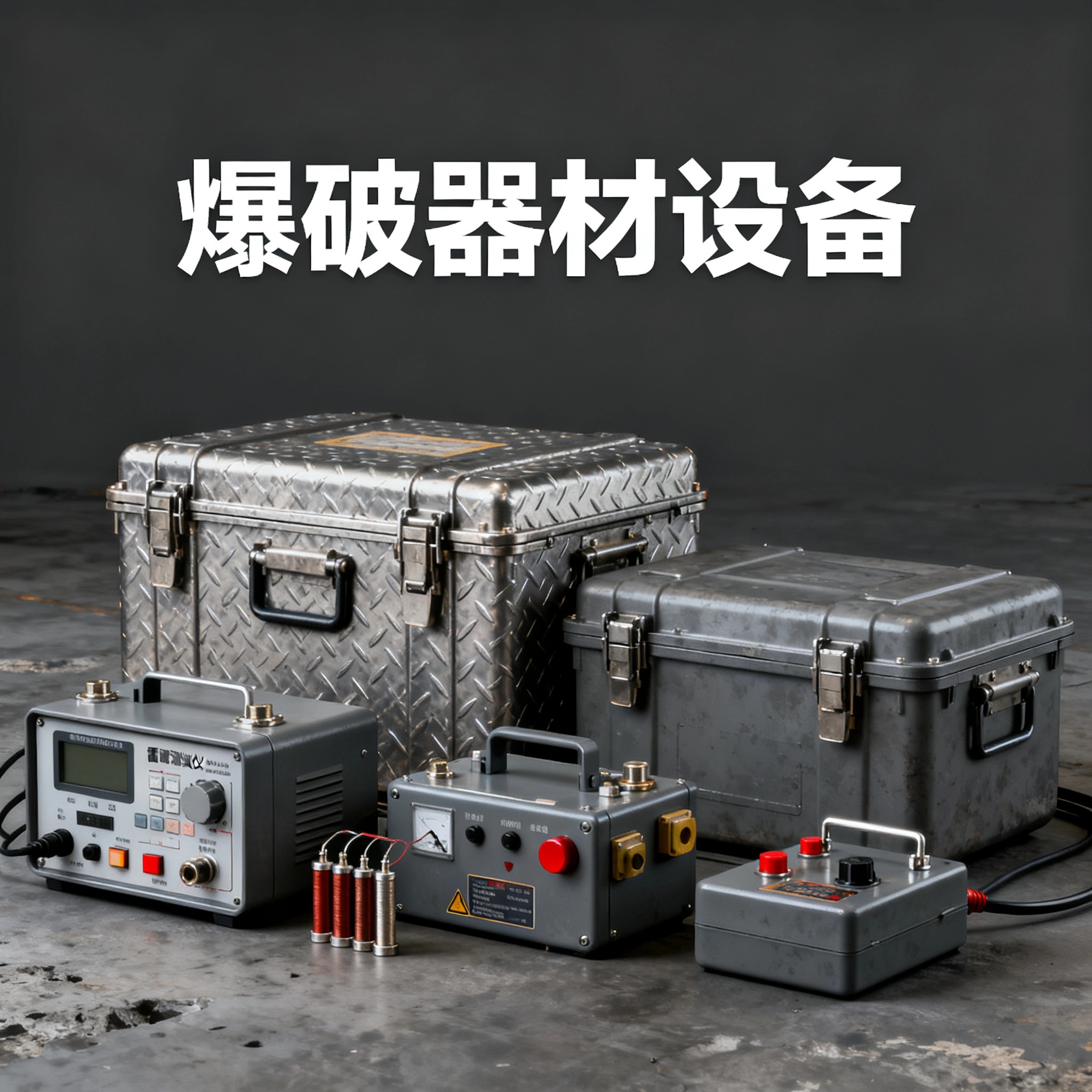 临武爆破工程师的“兵器库”：常用器材一册通